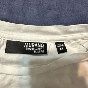 Murano graphic tee. Liquid luxury. Medium slim fit